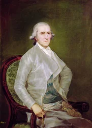 Porträt von Francisco Bayeu y Subias, 1795